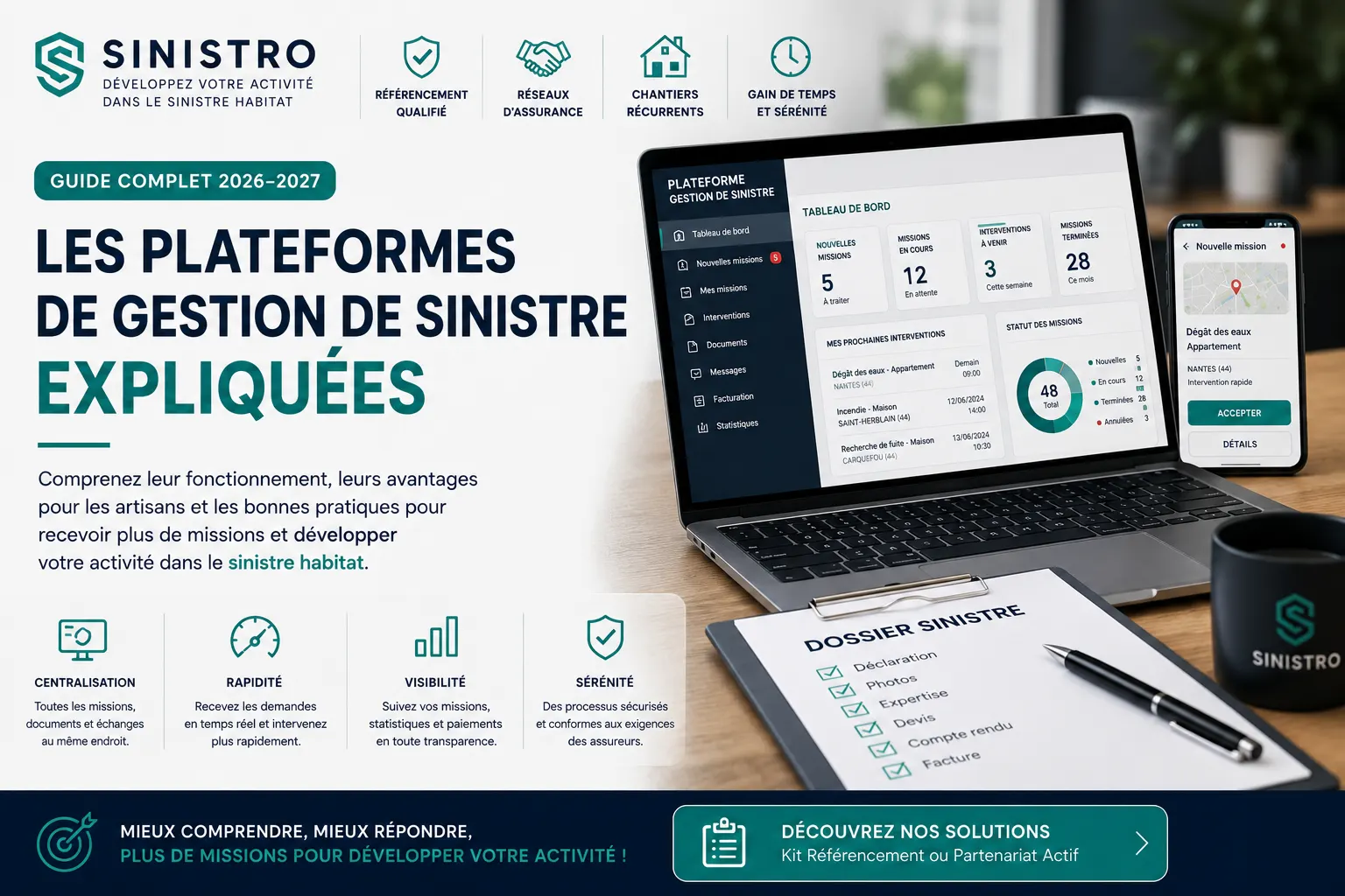Les plateformes de gestion de sinistre expliquées — guide Sinistro